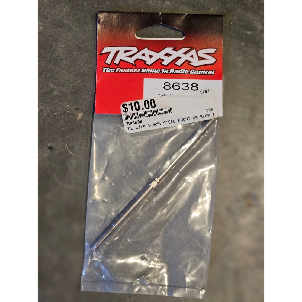 Traxxas 8638 Toe Link 5.0mm Steel Front or Rear RC Replacement‎ Part New